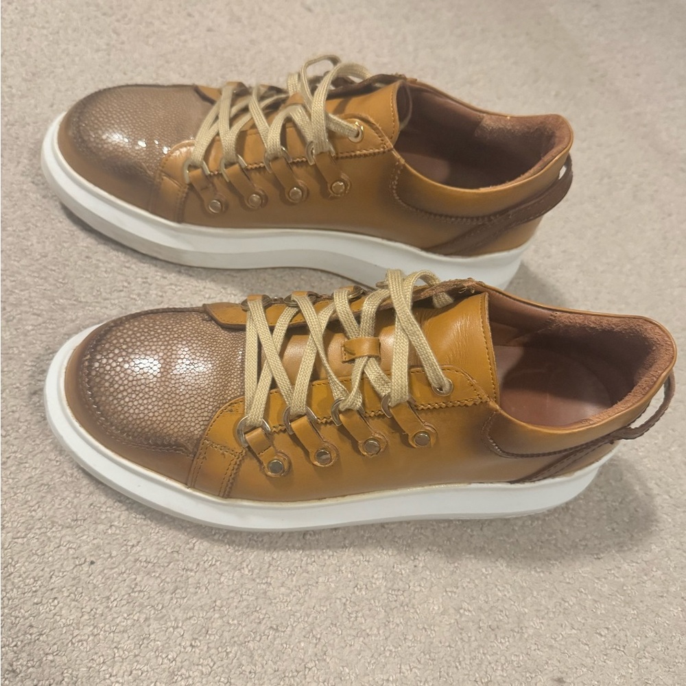 Franco Cuadra leather sneakers